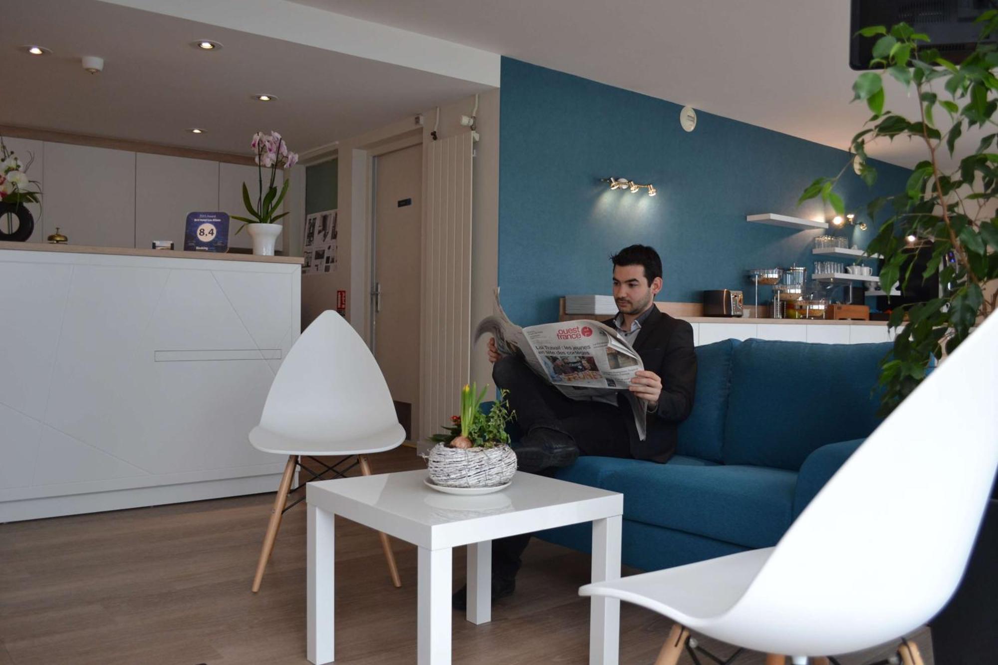Brit Hotel Les Alizes Pornic Exterior foto